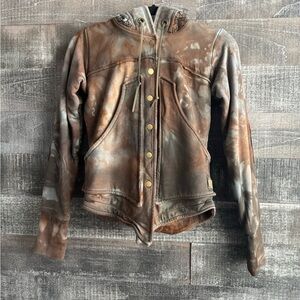 EUC XS SEW MUCH LOVE TRANSCENDENCE JACKET/HOODIE.